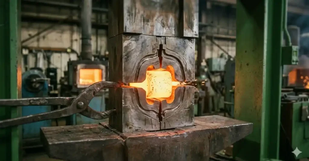 Closed Die Forging Explained_ Process, Advantages & Applications