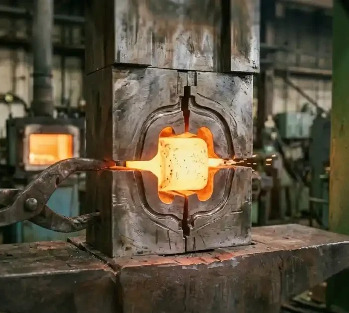 Closed Die Forging Explained_ Process, Advantages & Applications