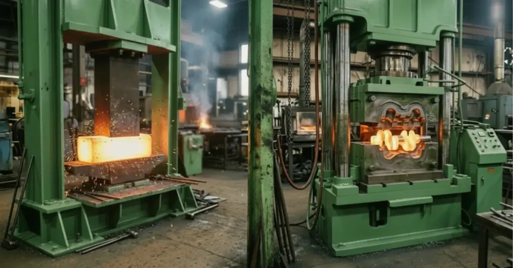 Open Die vs Closed Die