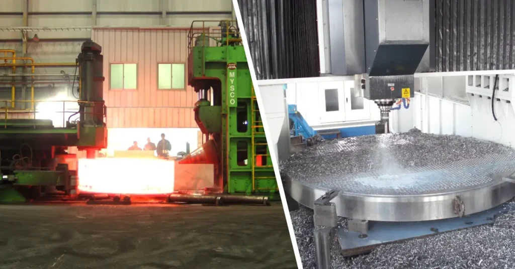Difference Between Forging and Machining